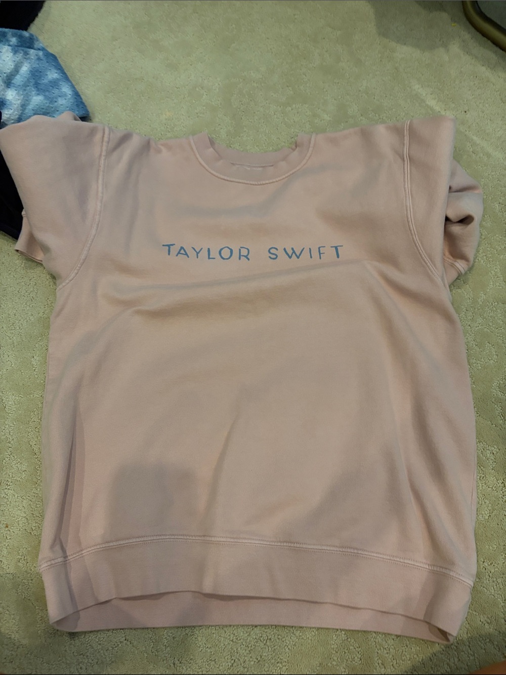 Taylor Swift Blush Pink Logo Pullover
